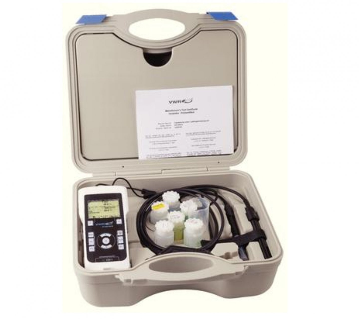 Multiparameter meter (pH/conductivity/DO), handheld, pHenomenal MU