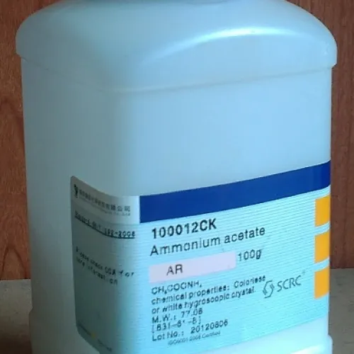 SCRC Amonium Acetate AR 100grCat: 100012CKPacking: 100 gr 1 100012ck_amonium_acetate_ar