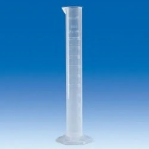 Volume Measurement  Graduated cylinders, PP, Class B tall shape, with a raised scale 1 measuryng_cylinder_pp