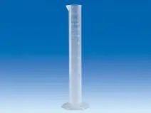 Graduated cylinders PP Class B tall shape with a raised scale