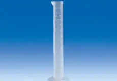 Volume Measurement  Graduated cylinders, PP, Class B tall shape, with a raised scale 1 measuryng_cylinder_pp