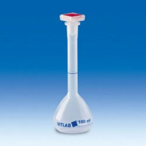 Volume Measurement  Volumetric flasks, PP, Class B with  stoppers, PP 1 volumetric_flak