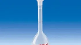 Volumetric flasks PMP Class A with NS stoppers PP