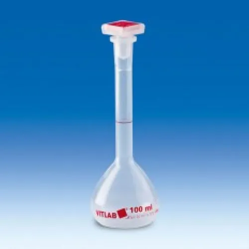 Volume Measurement  Volumetric flasks, PMP, Class A with NS stoppers, PP 1 volumetric_pmp